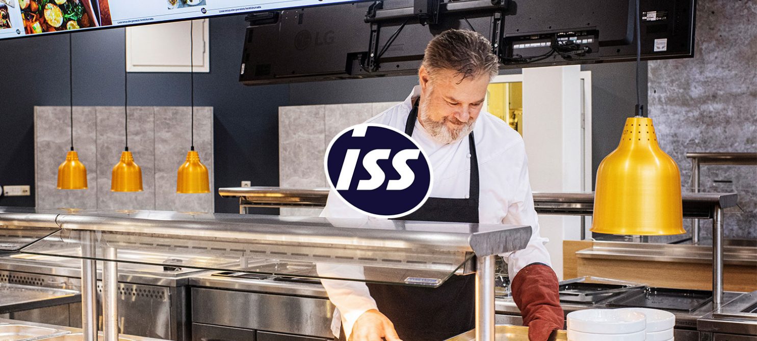 ISS header digital signage