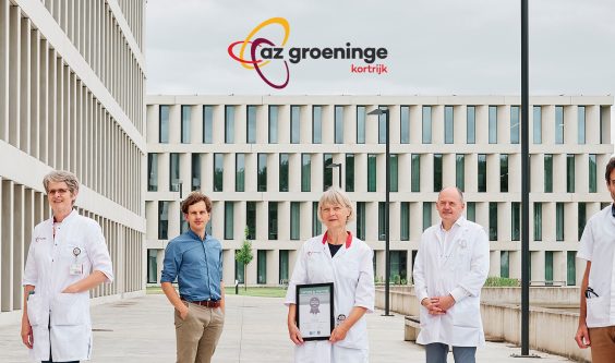 az groeninge communique de manière optimale avec les patients, les visiteurs et le personnel