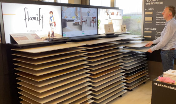 Digitizing existing salestools for Floorify - Retail inspiration