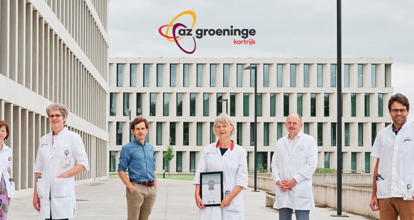 az groeninge communique de manière optimale avec les patients, les visiteurs et le personnel